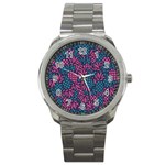 Summer Pineapples Sport Metal Watch