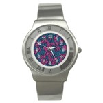 Summer Pineapples Stainless Steel Watch