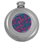 Summer Pineapples Round Hip Flask (5 oz)