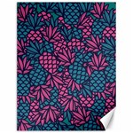 Summer Pineapples Canvas 12  x 16 