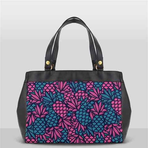 Summer Pineapples Oversize Office Handbag from ArtsNow.com Front