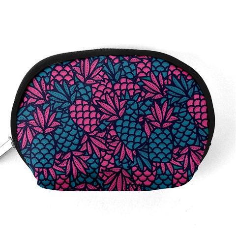 Summer Pineapples Accessory Pouch (Medium) from ArtsNow.com Back