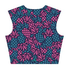 Summer Pineapples Cotton Crop Top from ArtsNow.com Back