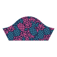 Summer Pineapples Cotton Crop Top from ArtsNow.com Left Sleeve