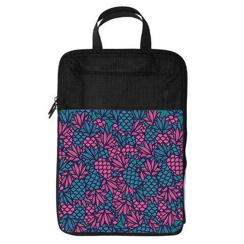 Summer Pineapples Foldable Shoe Storage Bag from ArtsNow.com Front