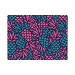 Summer Pineapples Premium Plush Fleece Blanket (Mini)