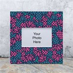 Summer Pineapples White Box Photo Frame 4  x 6 