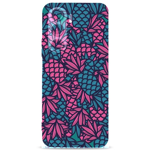 Summer Pineapples Samsung Galaxy S24 Plus 6.7 Inch Black TPU UV Case from ArtsNow.com Front