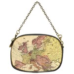 Retro Old Vintage Map Of Europe Chain Purse (Two Sides)