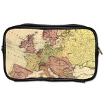 Retro Old Vintage Map Of Europe Toiletries Bag (Two Sides)