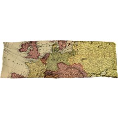 Retro Old Vintage Map Of Europe 21 x63  Body Pillow Case Dakimakura (Two Sides) from ArtsNow.com Front