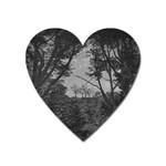 Patagonia Forest, Nahuel Huapi National Park, Rio Negro, Argentina Heart Magnet