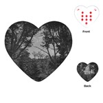 Patagonia Forest, Nahuel Huapi National Park, Rio Negro, Argentina Playing Cards Single Design (Heart)