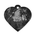 Patagonia Forest, Nahuel Huapi National Park, Rio Negro, Argentina Dog Tag Heart (One Side)