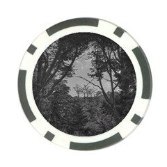 Patagonia Forest, Nahuel Huapi National Park, Rio Negro, Argentina Poker Chip Card Guard from ArtsNow.com Back