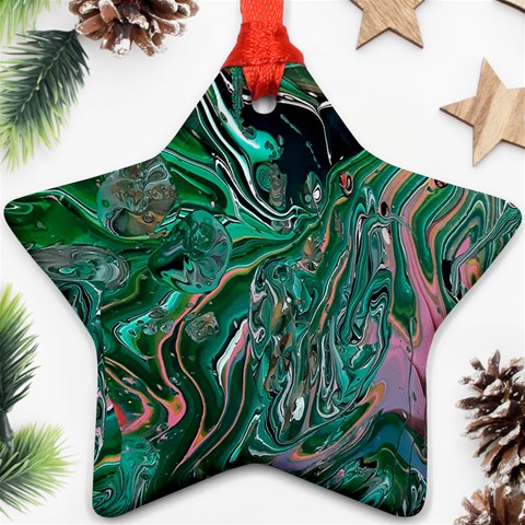 Malachite  Ornament (Star) from ArtsNow.com Front