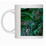 Malachite  White Mug