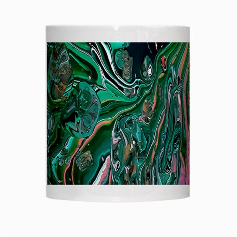 Malachite  White Mug from ArtsNow.com Center