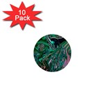 Malachite  1  Mini Buttons (10 pack) 