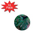 Malachite  1  Mini Magnet (10 pack) 