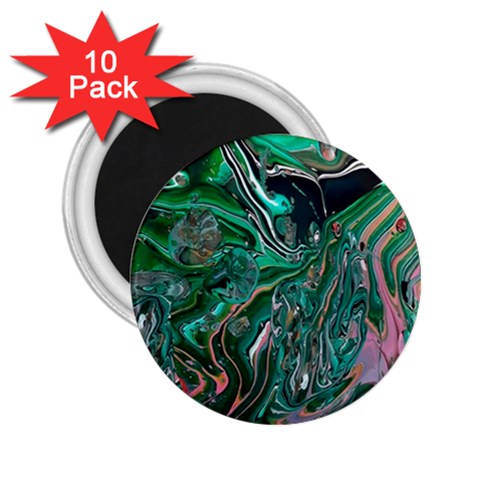 Malachite  2.25  Magnets (10 pack)  from ArtsNow.com Front