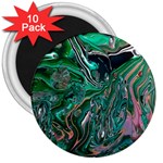 Malachite  3  Magnets (10 pack) 