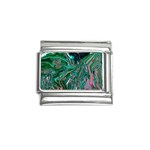 Malachite  Italian Charm (9mm)