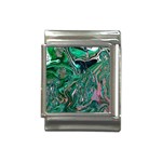 Malachite  Italian Charm (13mm)