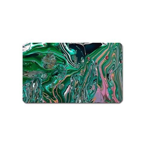 Malachite  Magnet (Name Card) from ArtsNow.com Front