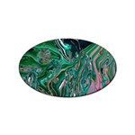 Malachite  Sticker Oval (10 pack)