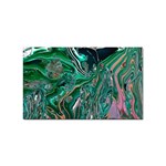 Malachite  Sticker Rectangular (10 pack)