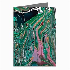 Malachite  Greeting Cards (Pkg of 8) from ArtsNow.com Left