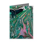 Malachite  Mini Greeting Card