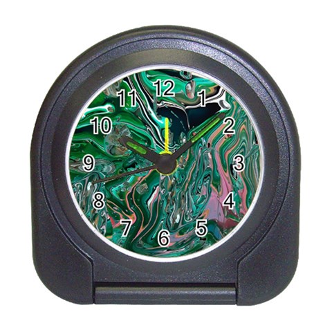 Malachite  Travel Alarm Clock from ArtsNow.com Front