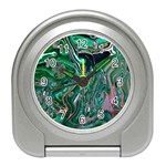 Malachite  Travel Alarm Clock