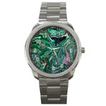 Malachite  Sport Metal Watch