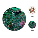 Malachite  Playing Cards Single Design (Round)