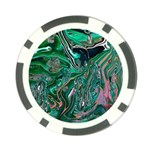 Malachite  Poker Chip Card Guard