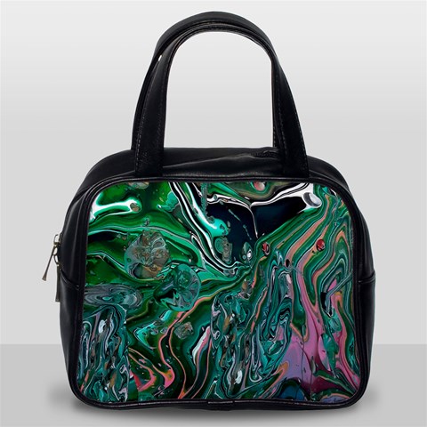 Malachite  Classic Handbag (One Side) from ArtsNow.com Front