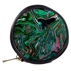 Malachite  Mini Makeup Bag from ArtsNow.com Back