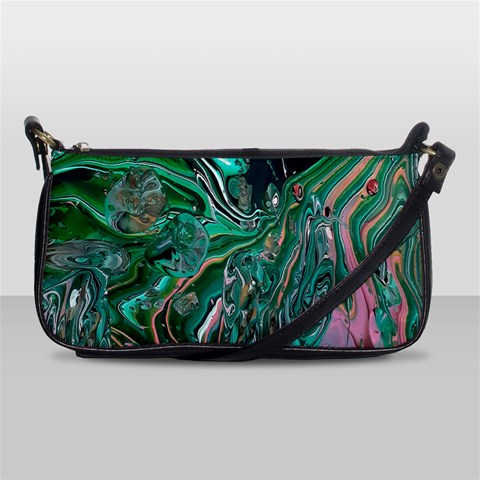 Malachite  Shoulder Clutch Bag from ArtsNow.com Front