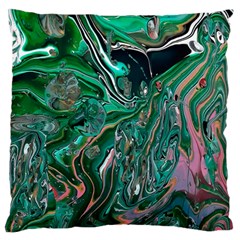 Malachite  Large Cushion Case (Two Sides) from ArtsNow.com Front