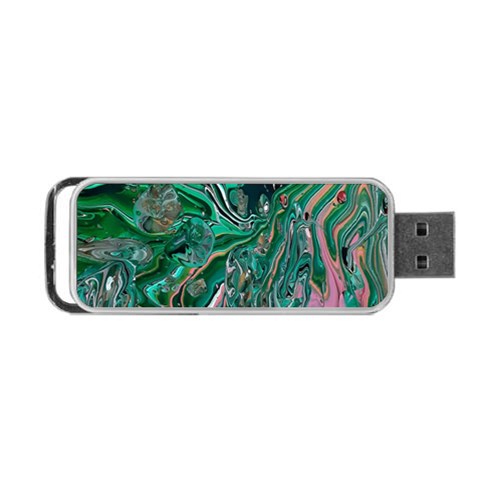 Malachite  Portable USB Flash (One Side) from ArtsNow.com Front