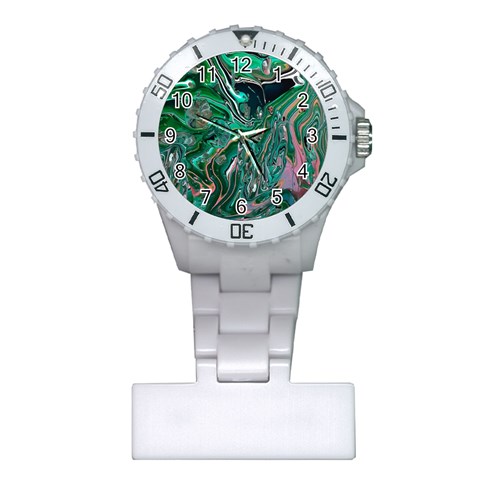 Malachite  Plastic Nurses Watch from ArtsNow.com Front