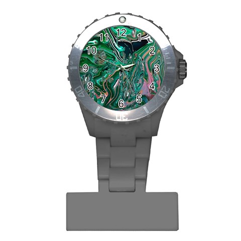 Malachite  Plastic Nurses Watch from ArtsNow.com Front