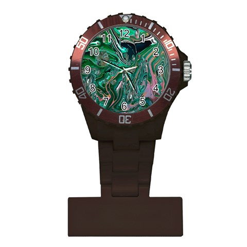 Malachite  Plastic Nurses Watch from ArtsNow.com Front