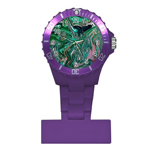 Malachite  Plastic Nurses Watch from ArtsNow.com Front