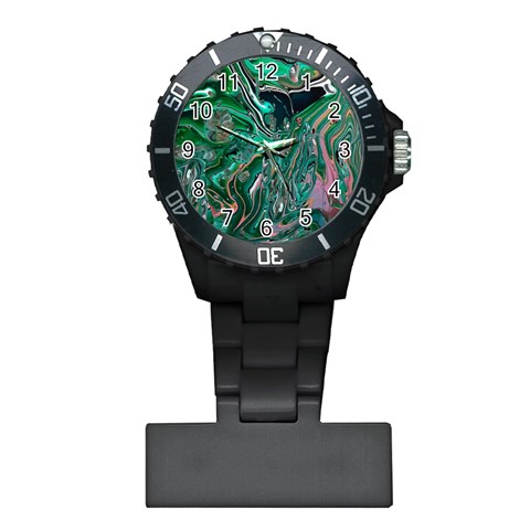 Malachite  Plastic Nurses Watch from ArtsNow.com Front