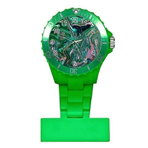 Malachite  Plastic Nurses Watch from ArtsNow.com Front