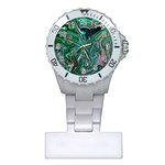 Malachite  Plastic Nurses Watch